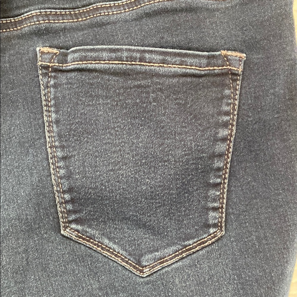 Nine West Dark Blue Jean Long Shorts - Picture 10 of 13
